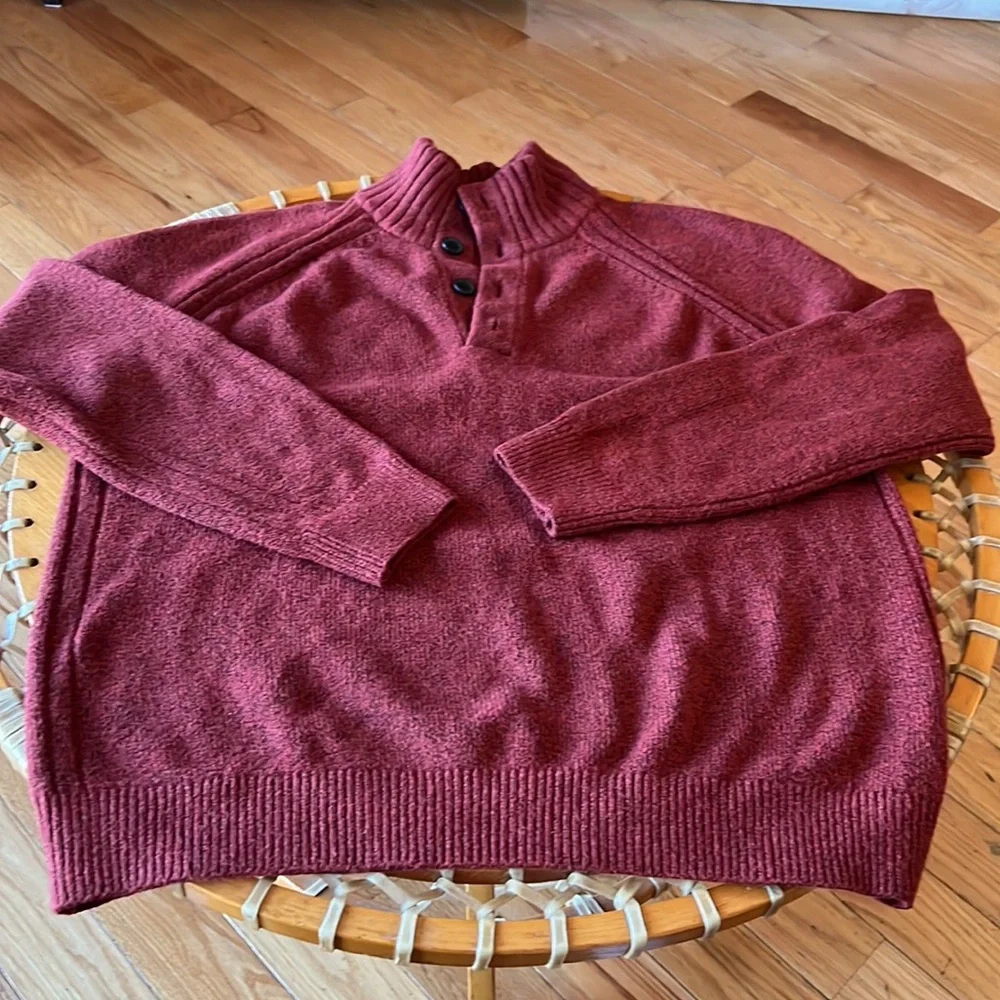 Banana Republic button up sweater XL mens